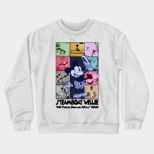 Steamboat Willie The Public Domain Eras Tour - 6 Crewneck Sweatshirt